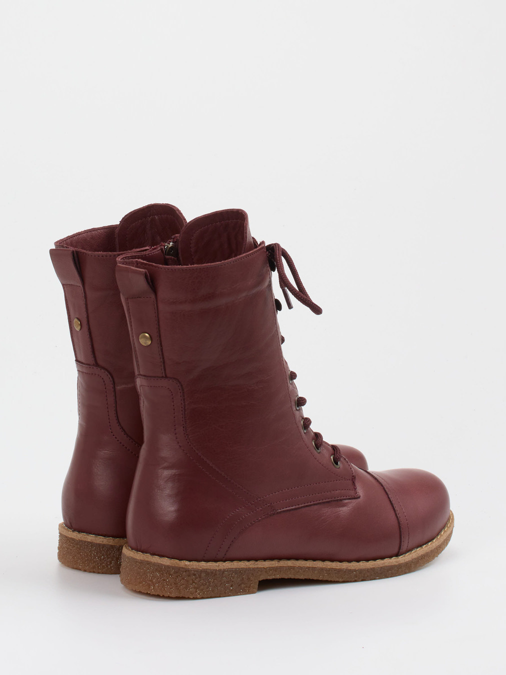 Schnürstiefelette rot 2751509002503