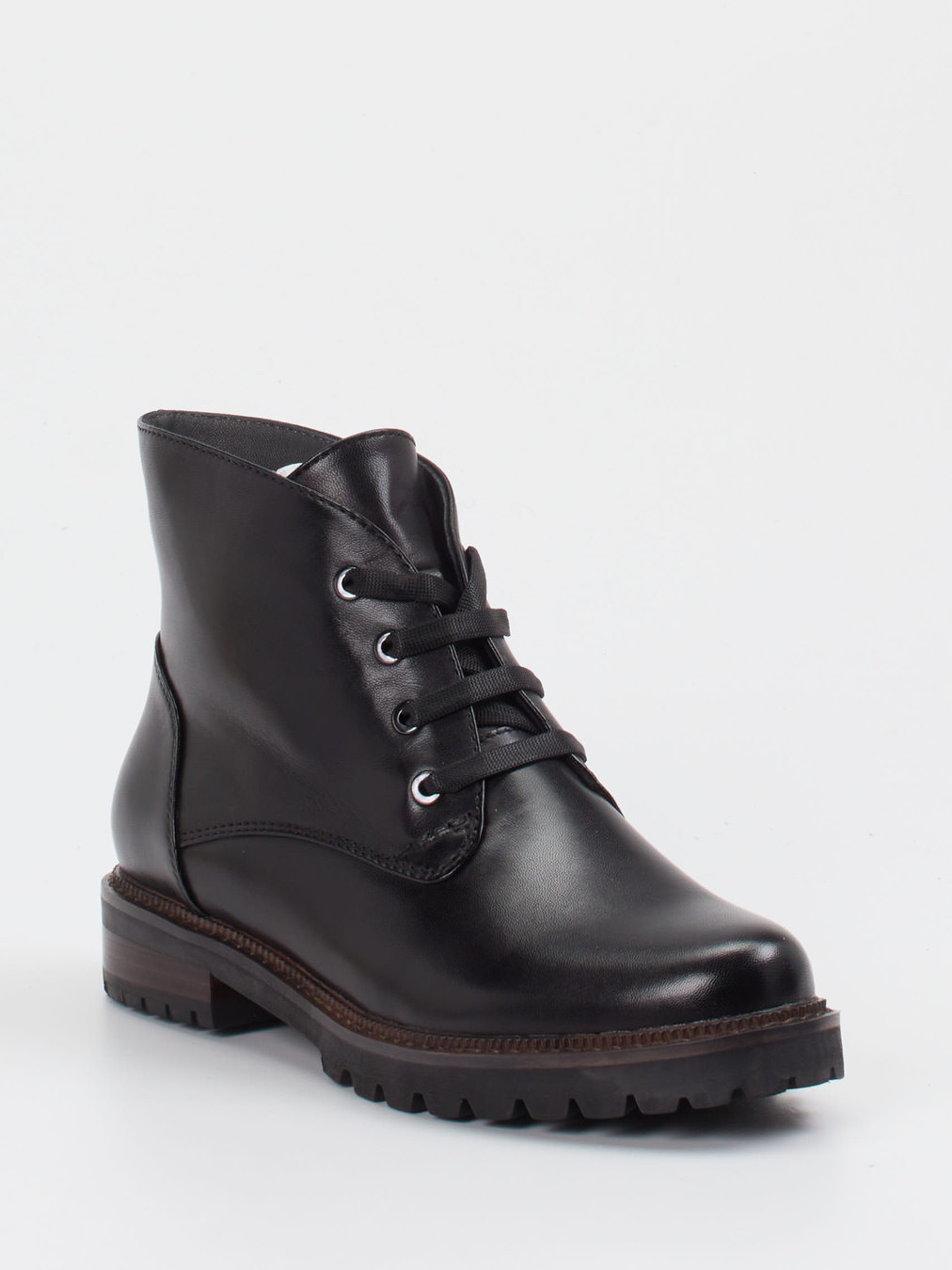 Schnürstiefelette schwarz 1703009016606