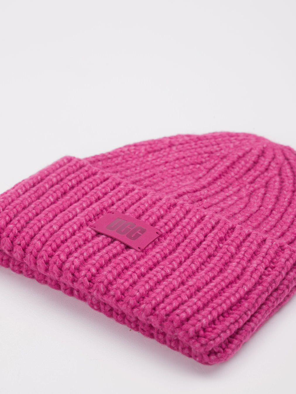 Kinder Breit Gerippte Beanie pink 9760539000101