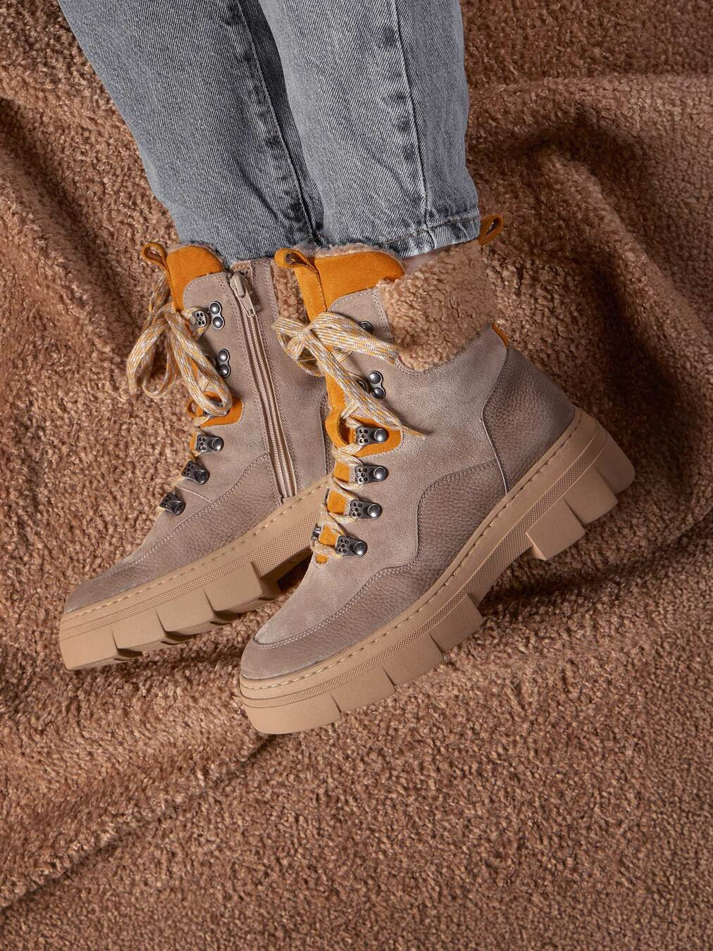 Stiefelette H-Saiga beige 2851328000102