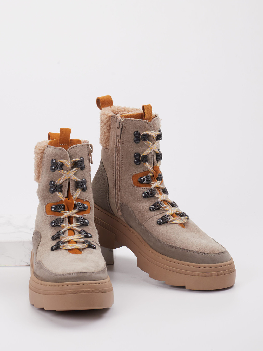 Stiefelette H-Saiga beige 2851328000104