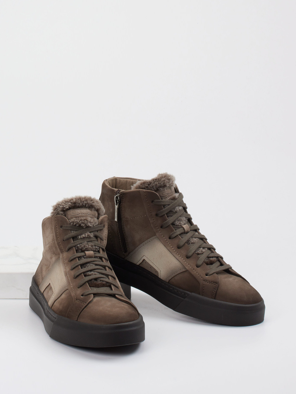 Fell Wintersneaker braun 4861209051004