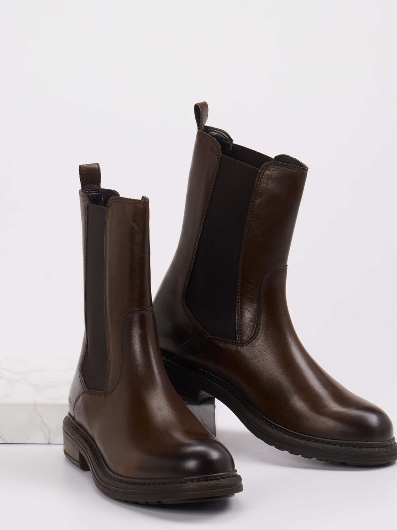 Stiefelette braun 1733209004204