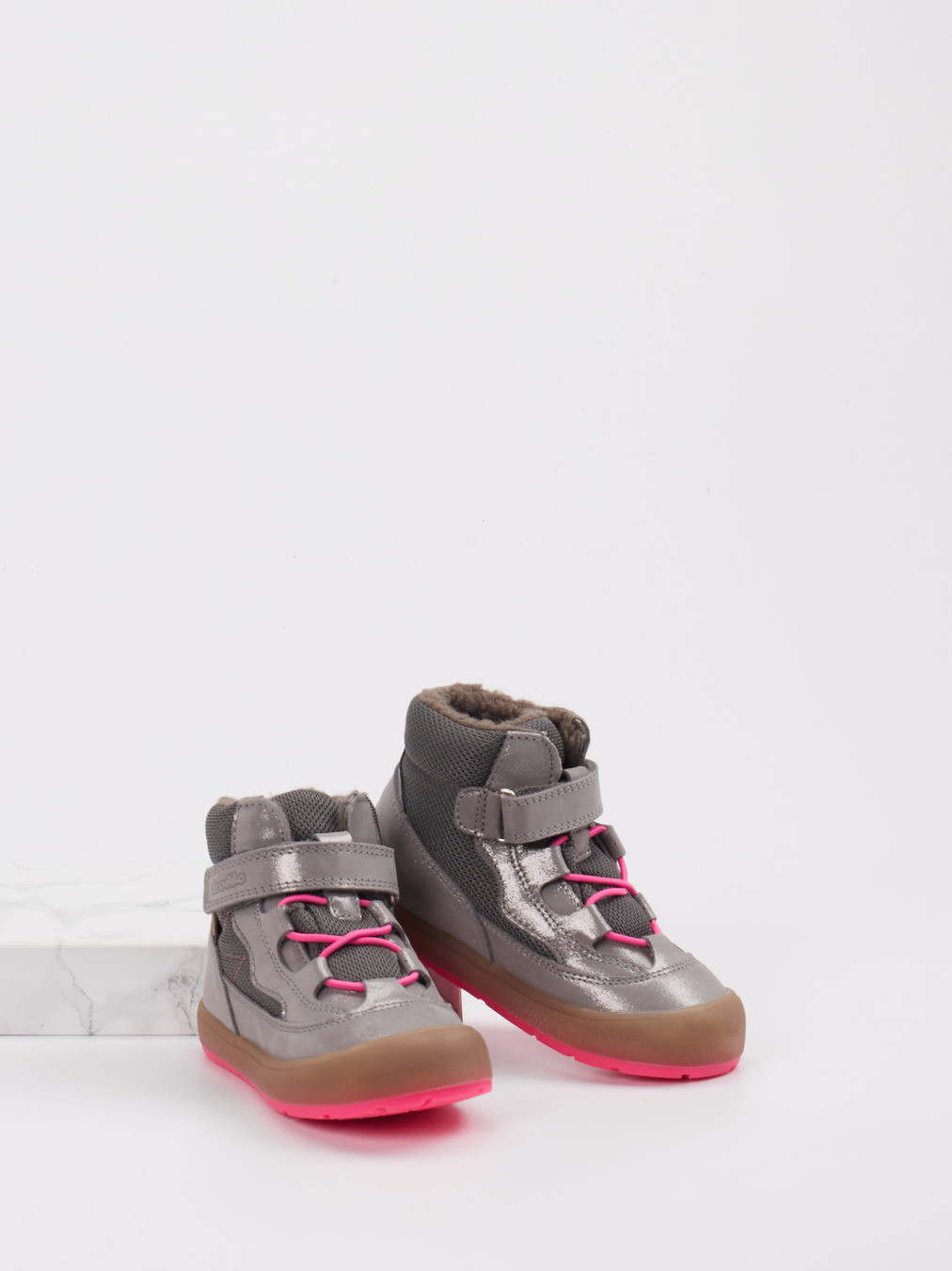 Lauflern-Klettboot gefüttert grau 6835445000104