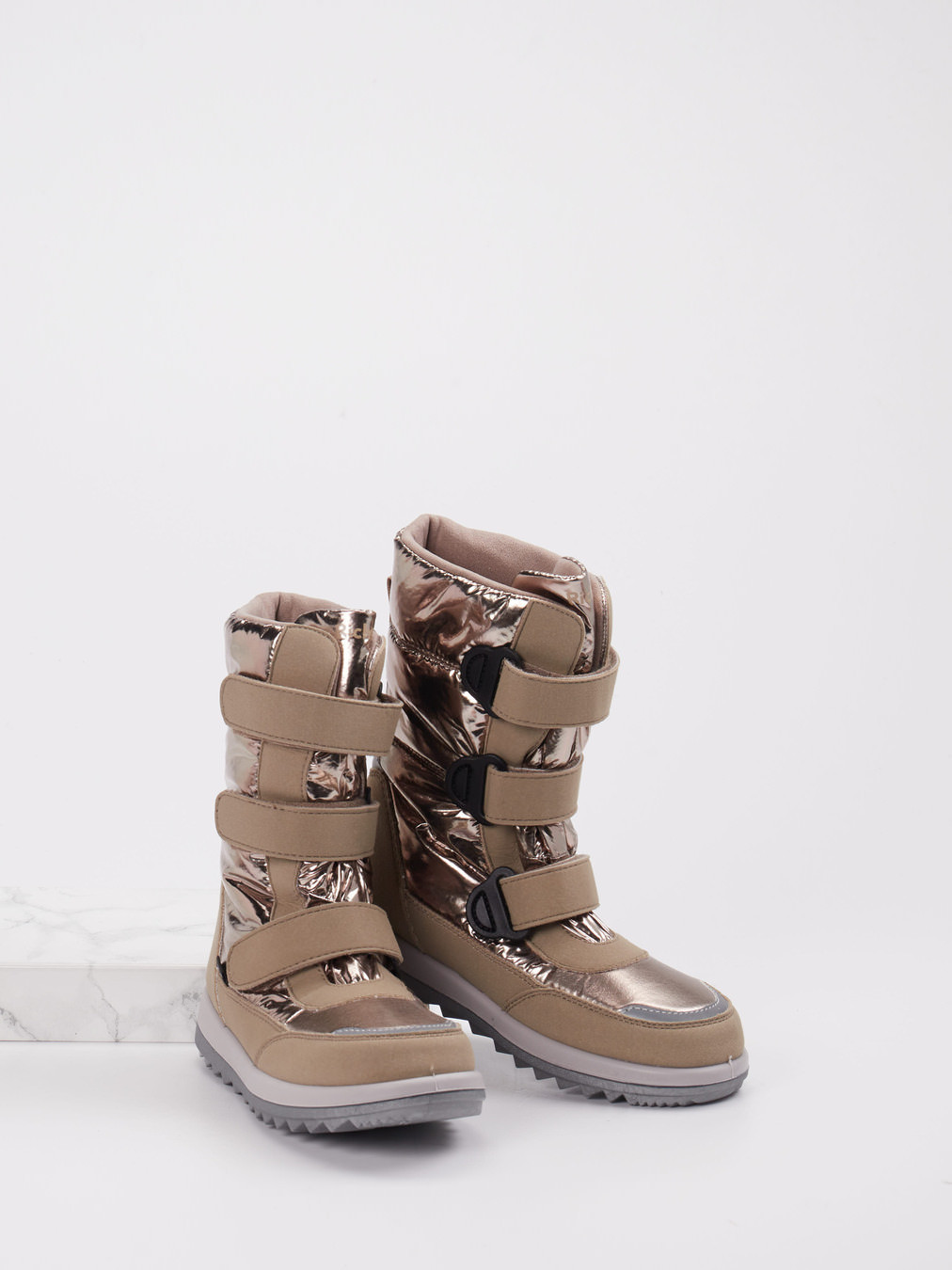 Klettverschlussboot braun 6830239000404