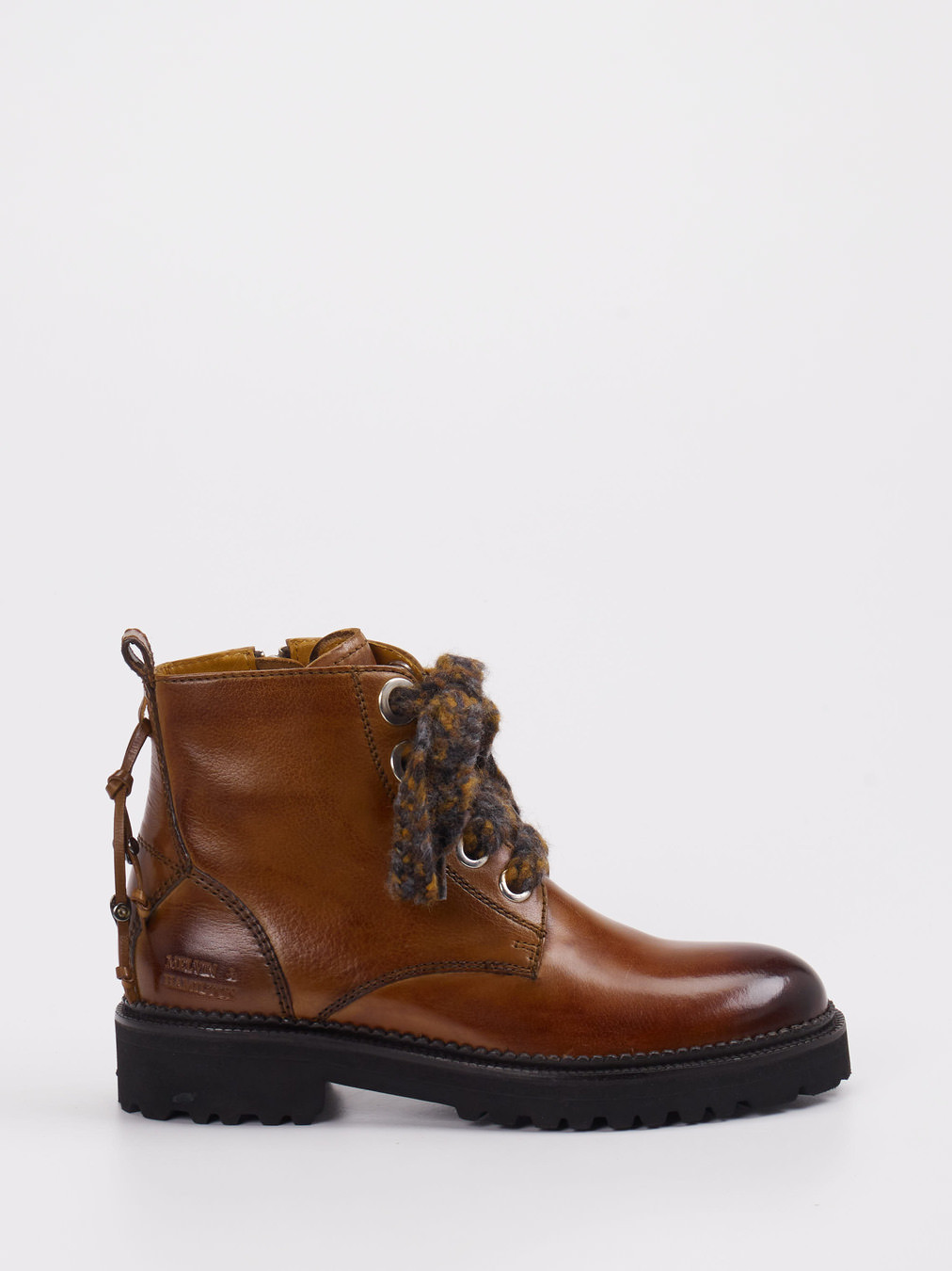 Schnürstiefelette braun 1723209002601