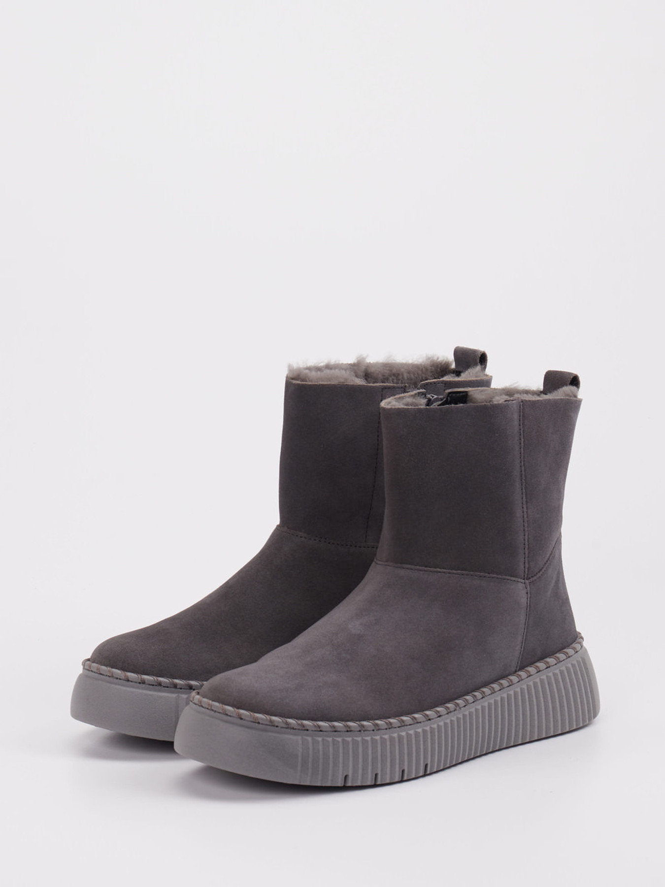 Stiefelette grau 1815459000102