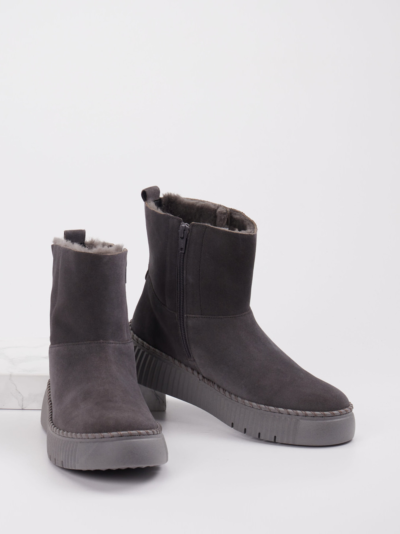 Stiefelette grau 1815459000104