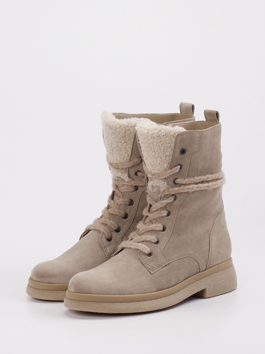 Schnürstiefelette braun 1823249000702