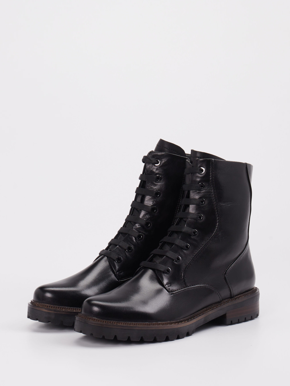 Schnürstiefelette schwarz 1723009019802