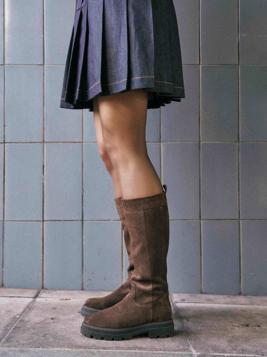 Stiefel Weitschaft braun 2762209001202