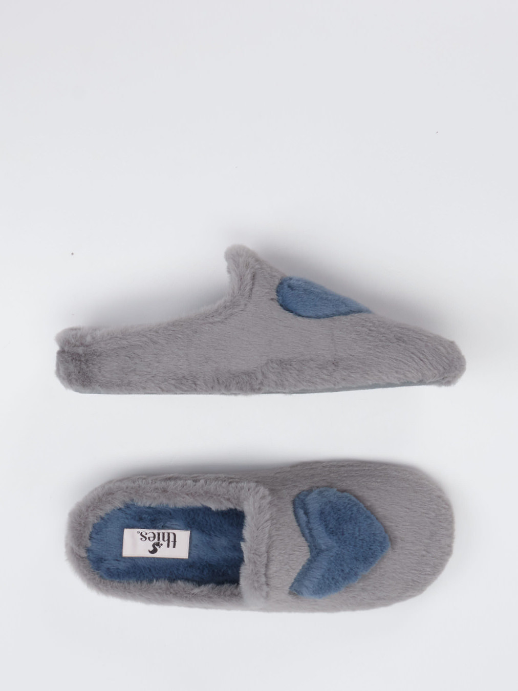 Hausschuh grau 7163451000204