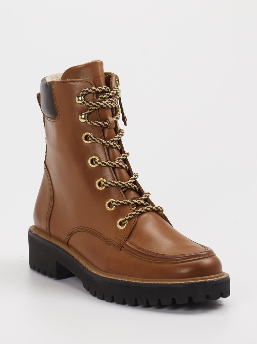 Schnürstiefelette braun 1723289003006