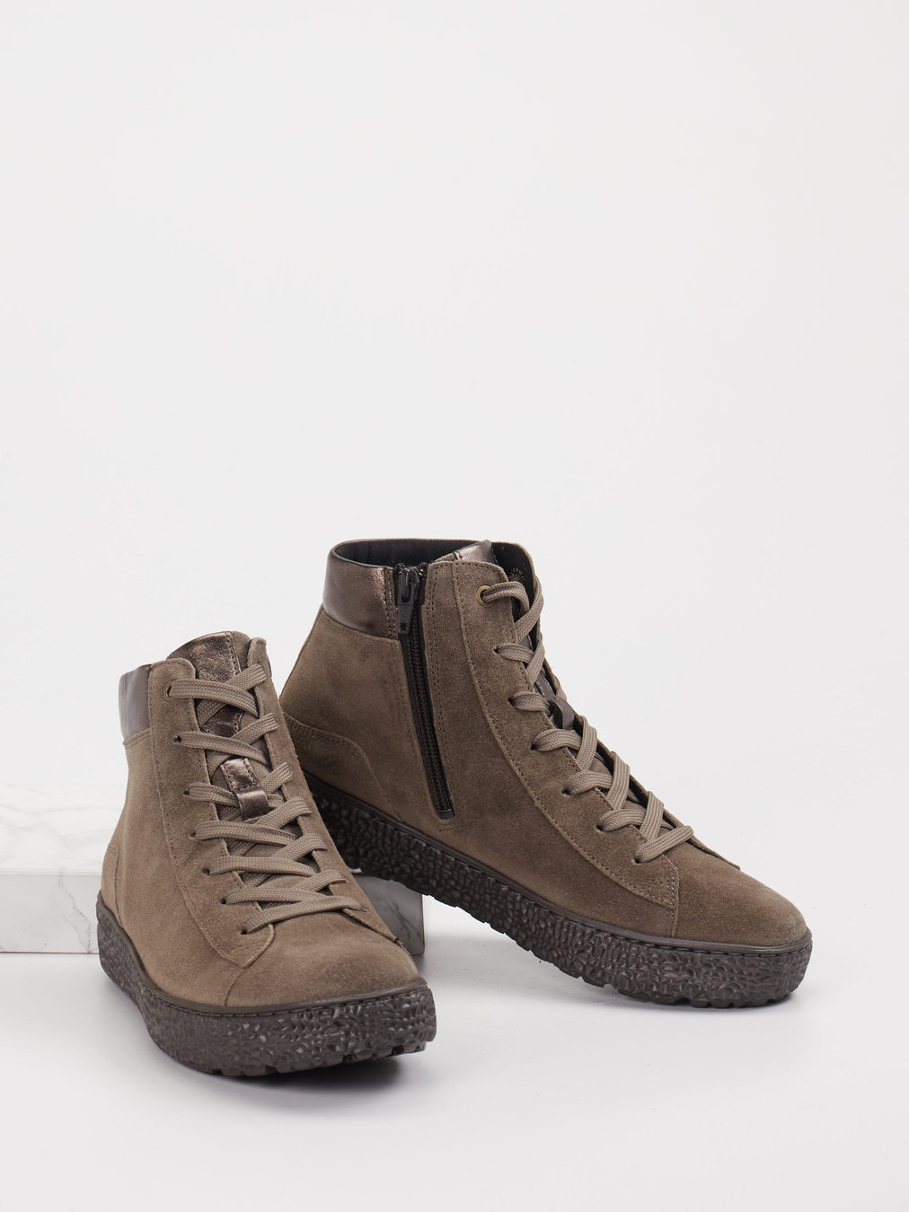 Schnürstiefelette braun 2751249006404