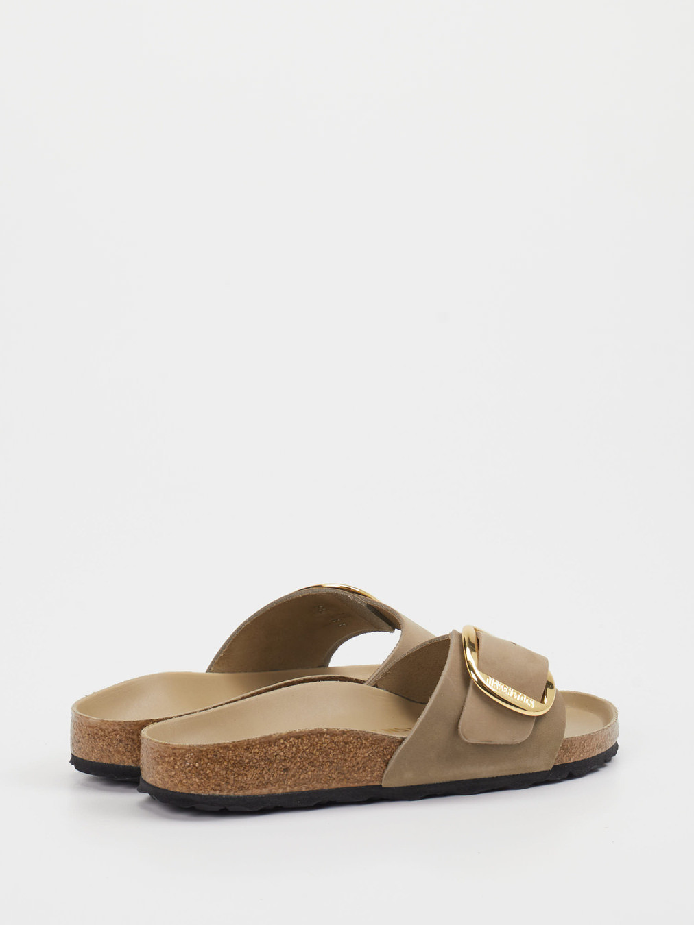 Pantolette Madrid Big Buckle braun 2110269000203