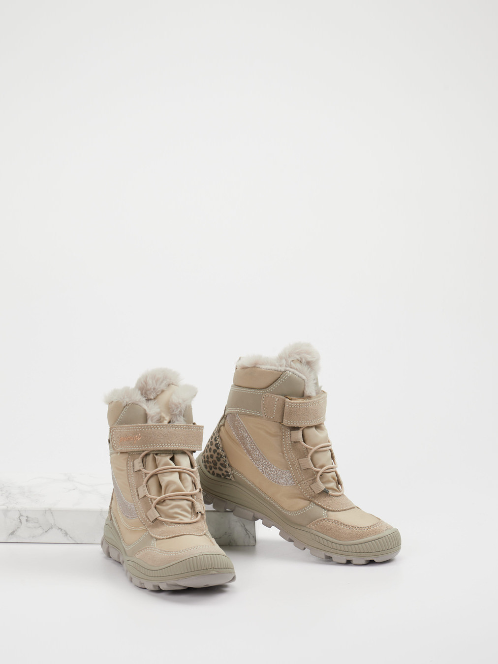 Klettverschlussboot beige 6830359000404