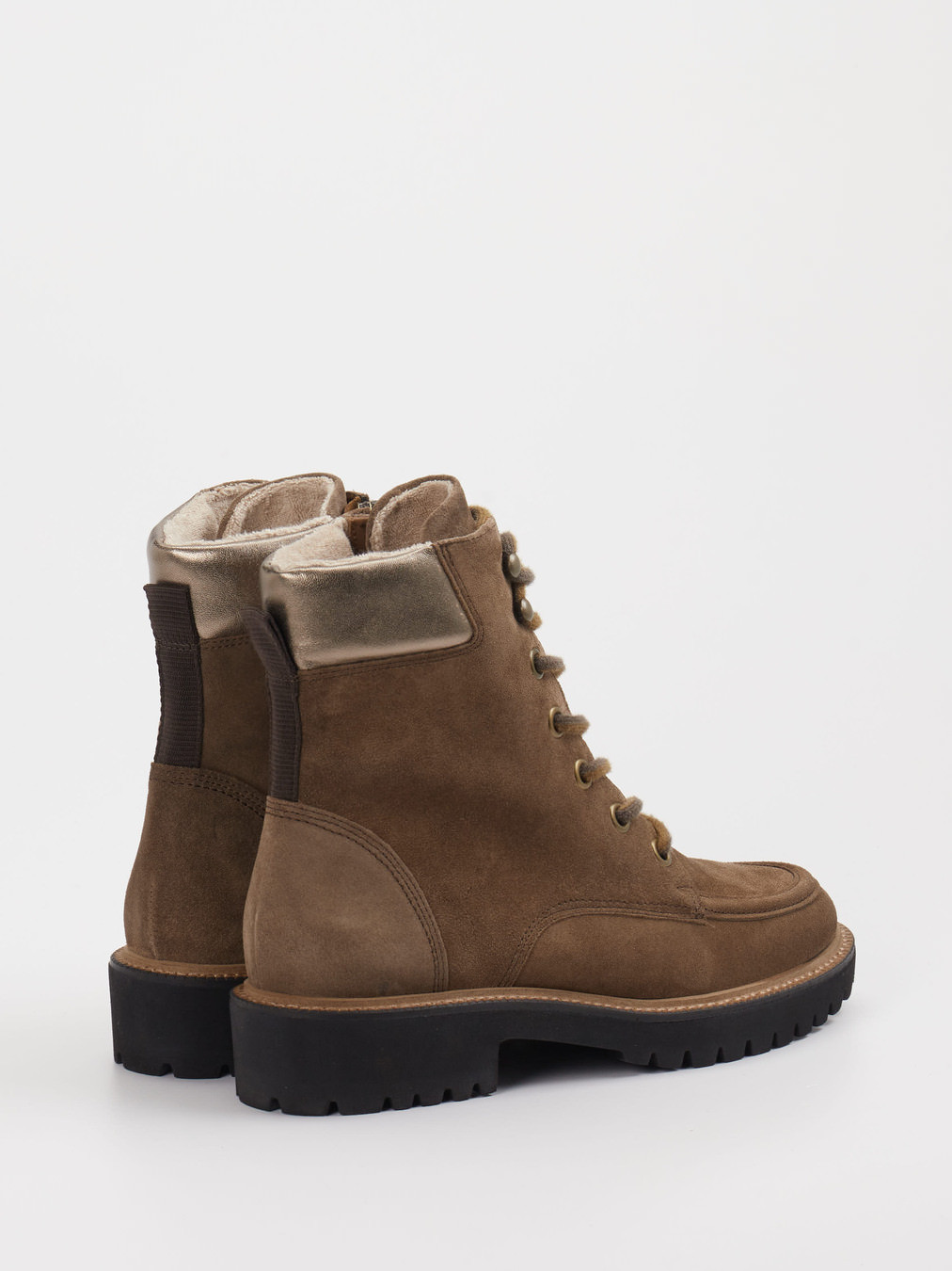 Schnürstiefelette braun 1723229001003