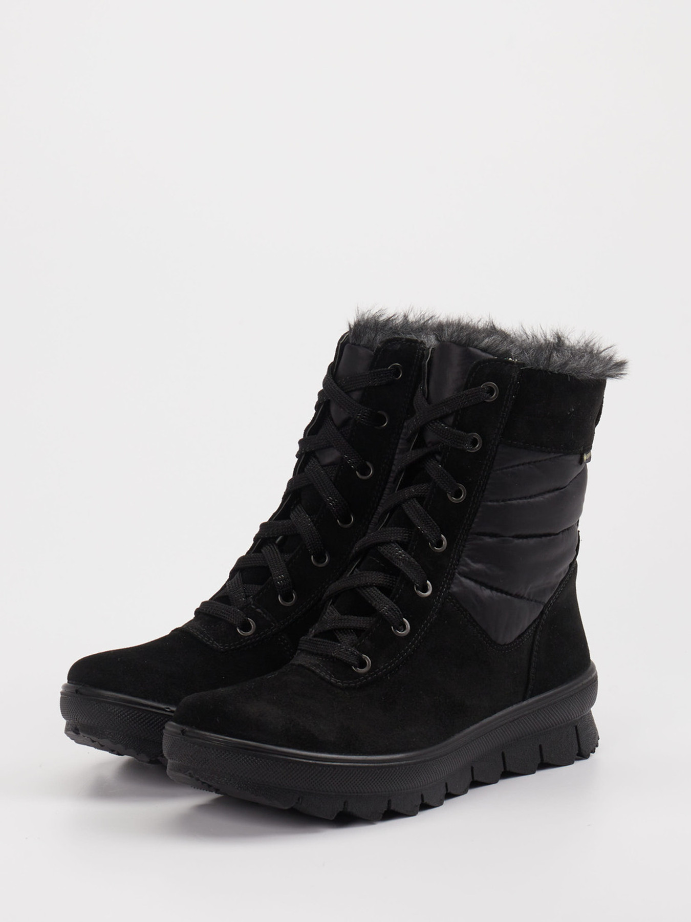 Schnürstiefelette schwarz 1821009001602