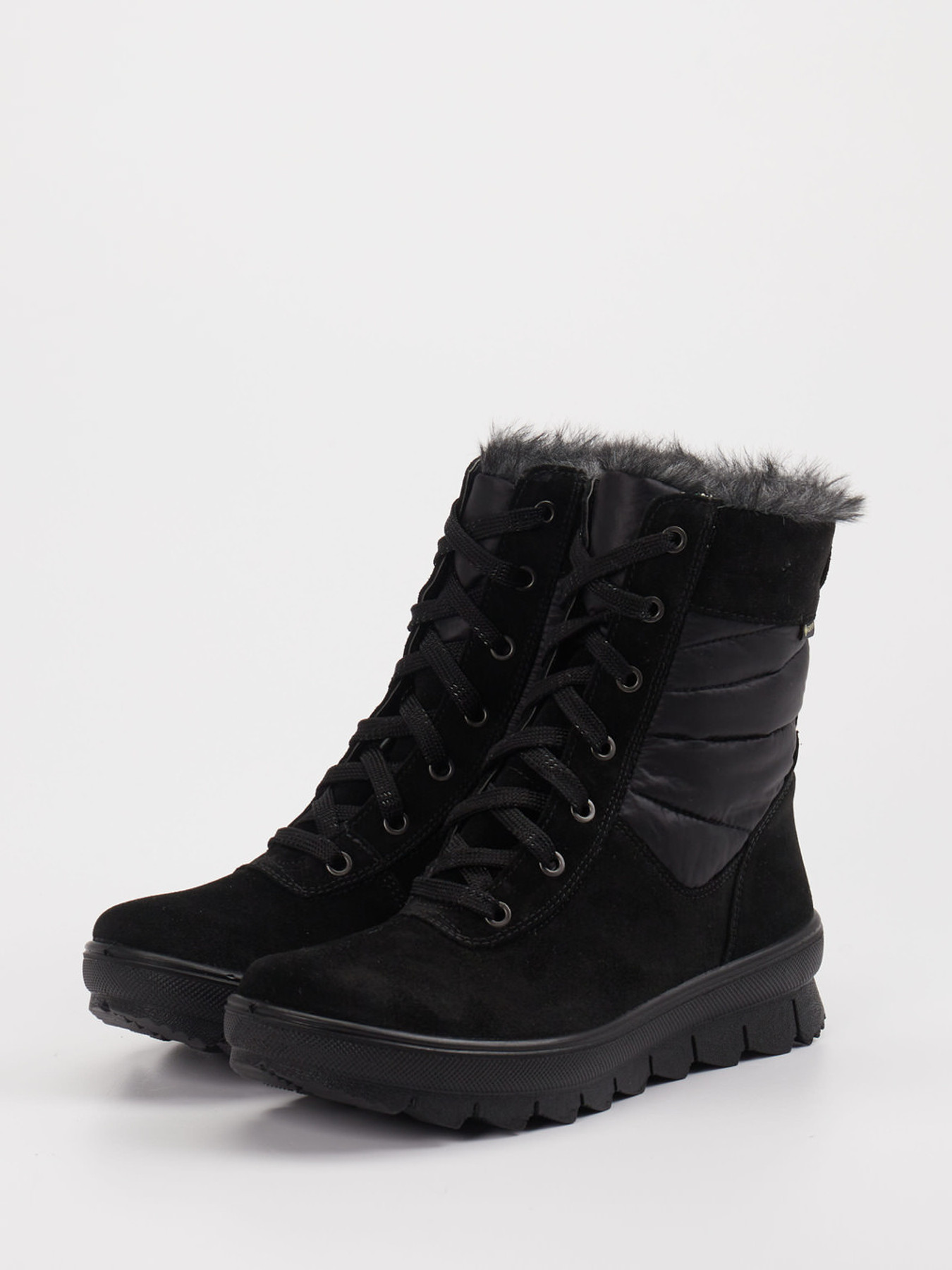 Schnürstiefelette schwarz 1821009001602