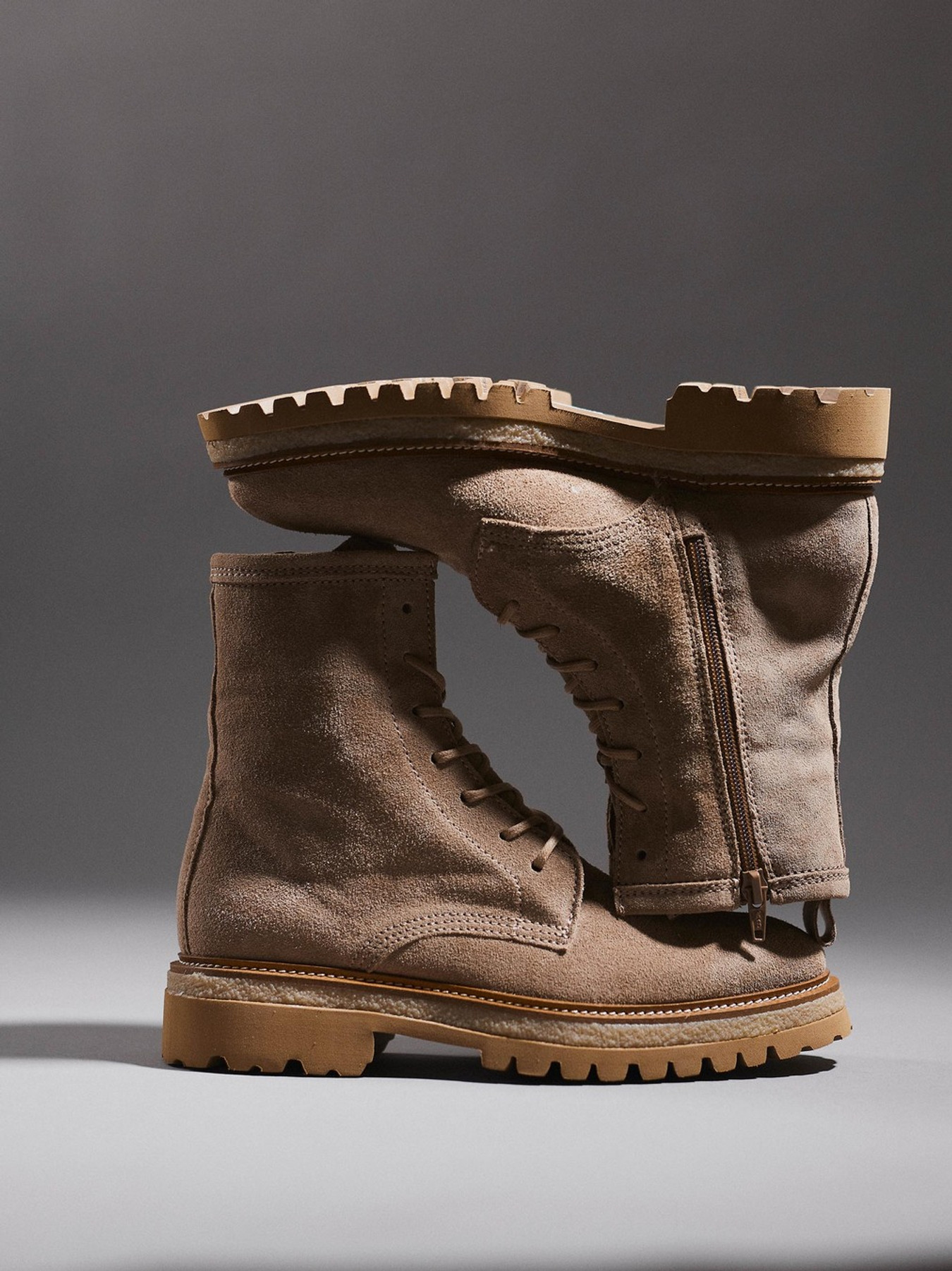 Schnürstiefelette braun 1723249001702