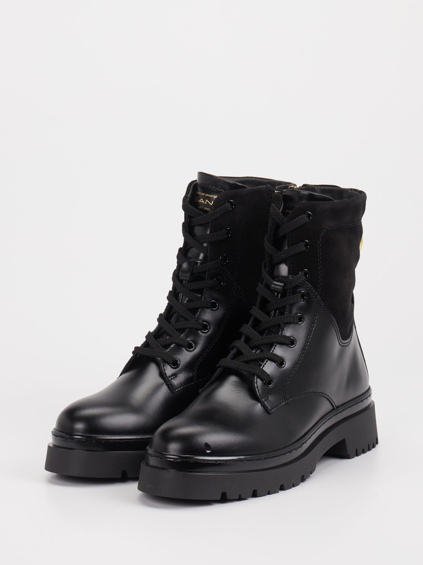 Schnürstiefelette schwarz 1723009019202