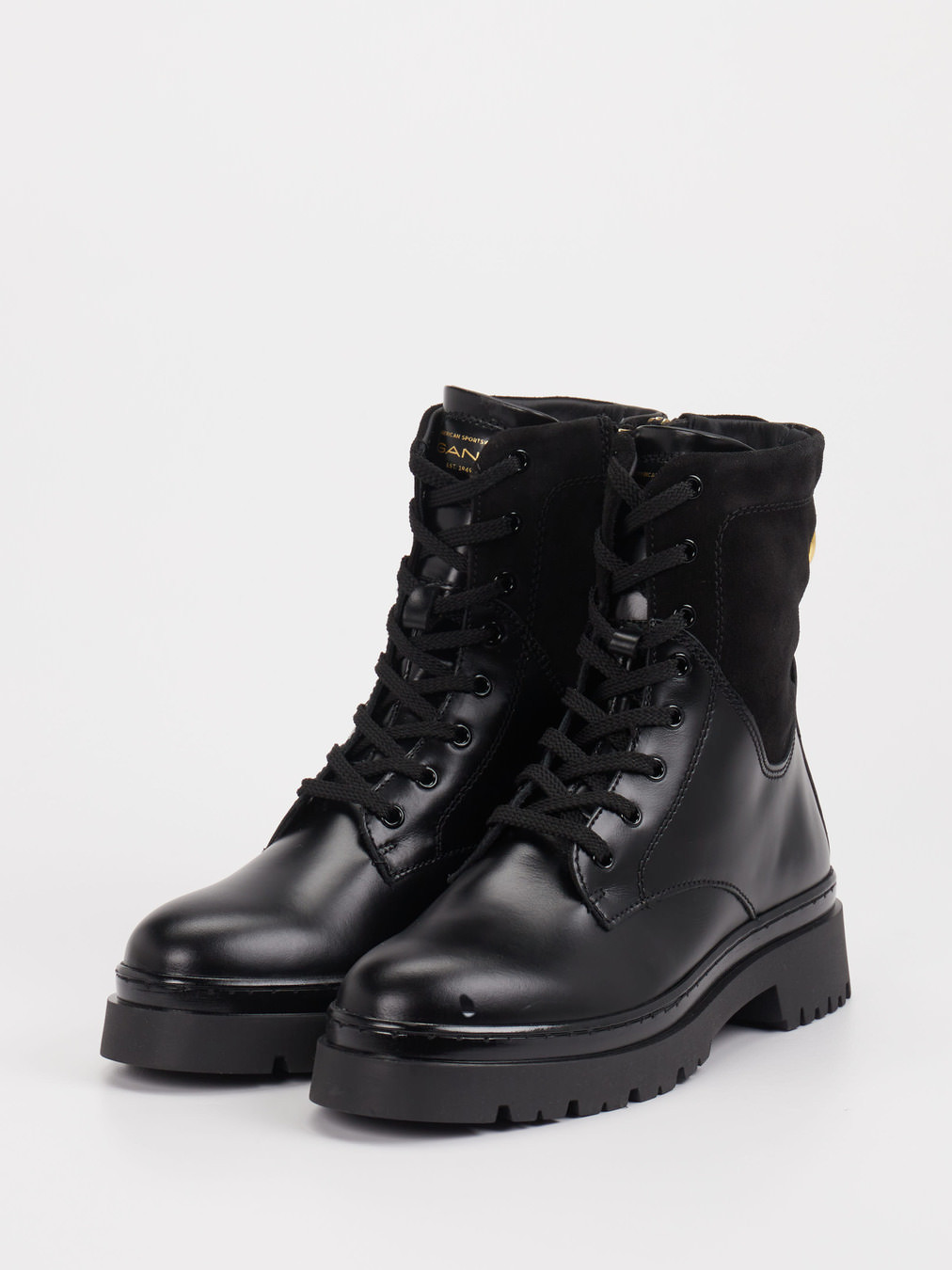 Schnürstiefelette schwarz 1723009019202