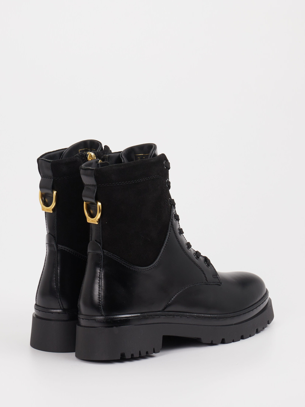 Schnürstiefelette schwarz 1723009019203