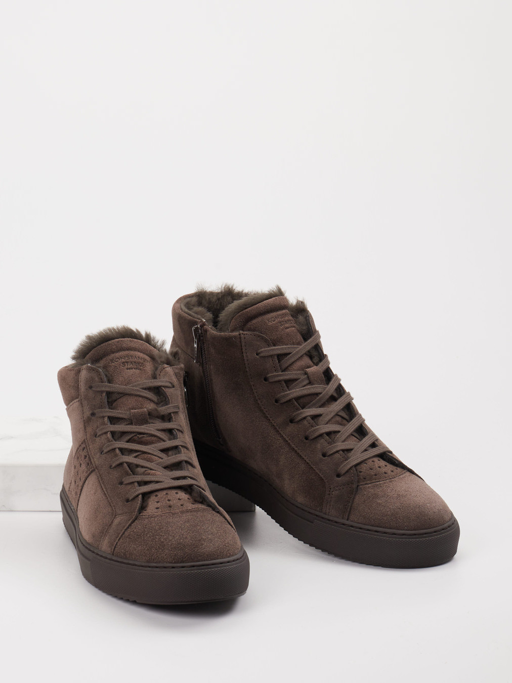 Fell Wintersneaker braun 4861209051104