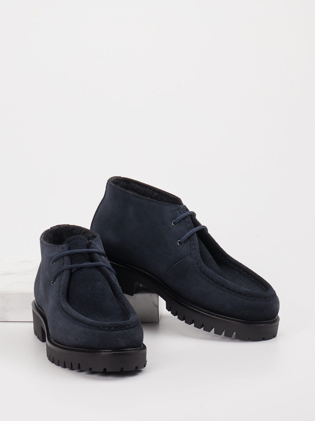 Schnürstiefelette blau 1821109000304