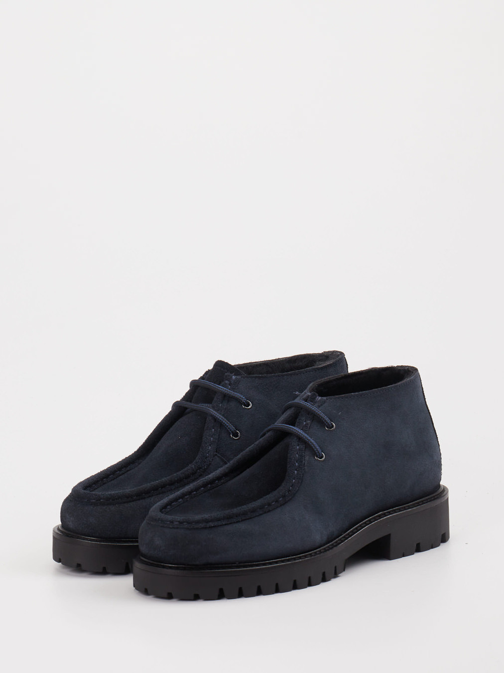 Schnürstiefelette blau 1821109000302