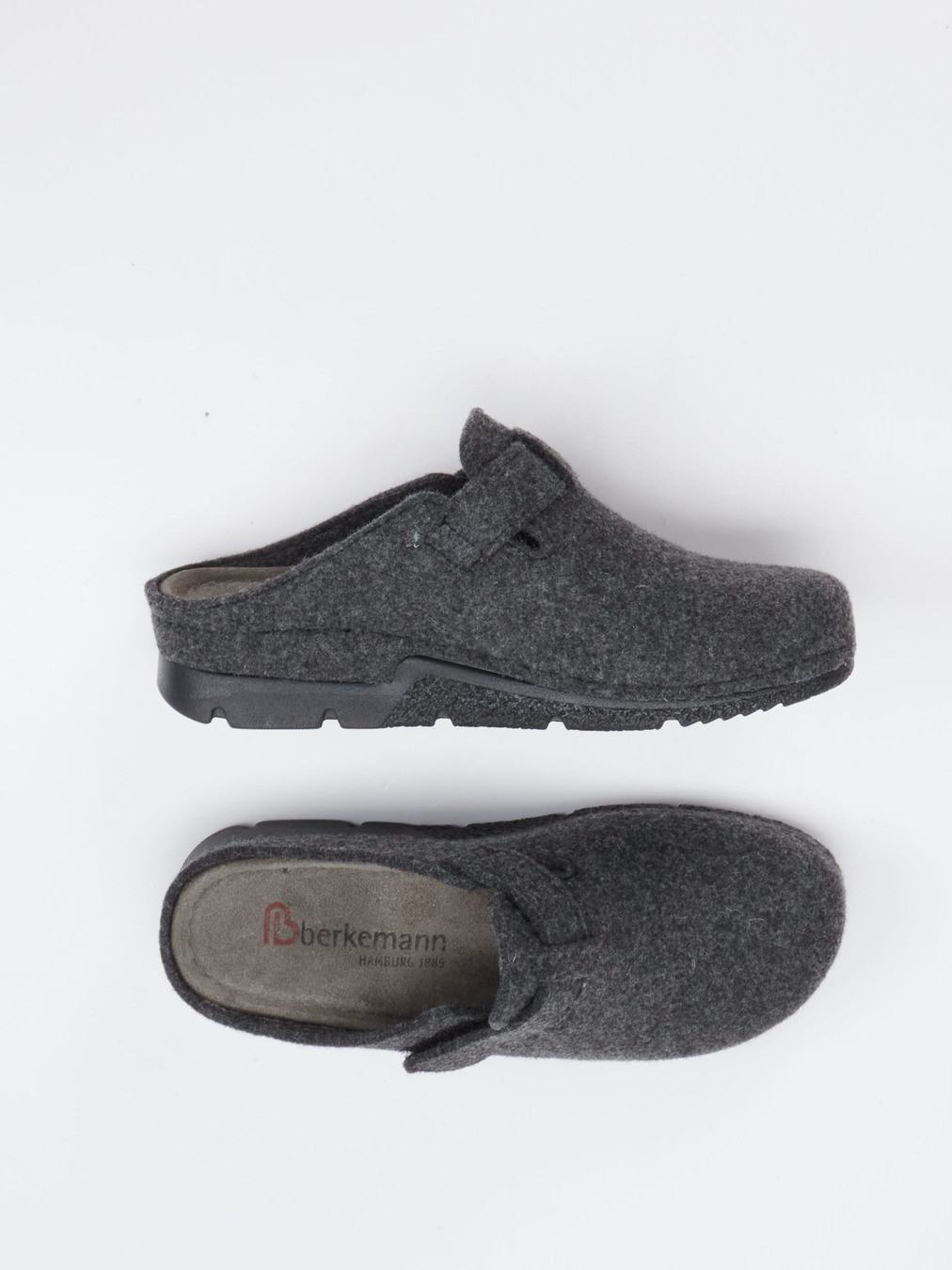 Hausschuh grau 7163409012104