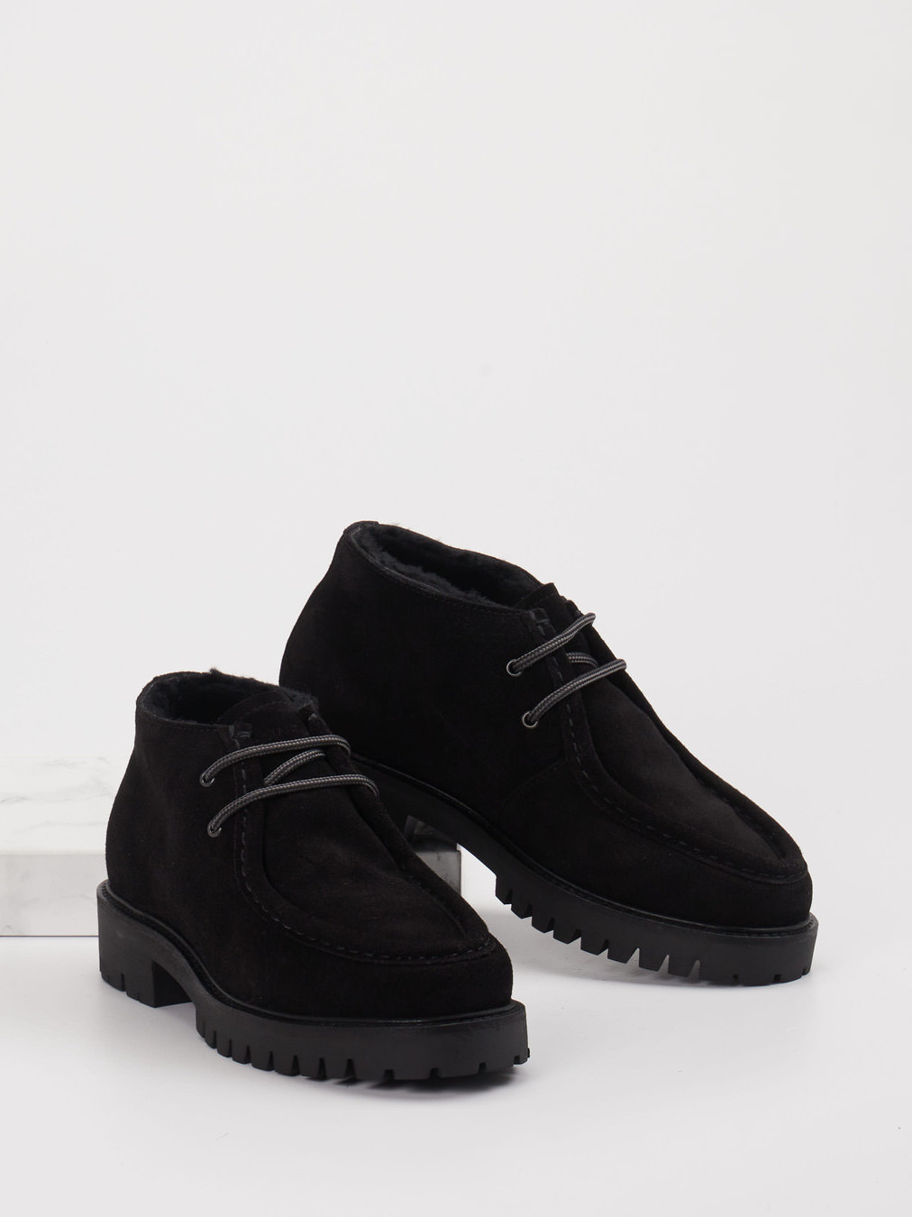 Schnürstiefelette schwarz 1821009001704