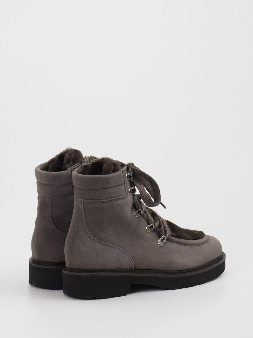 Schnürstiefelette grau 1803459001603