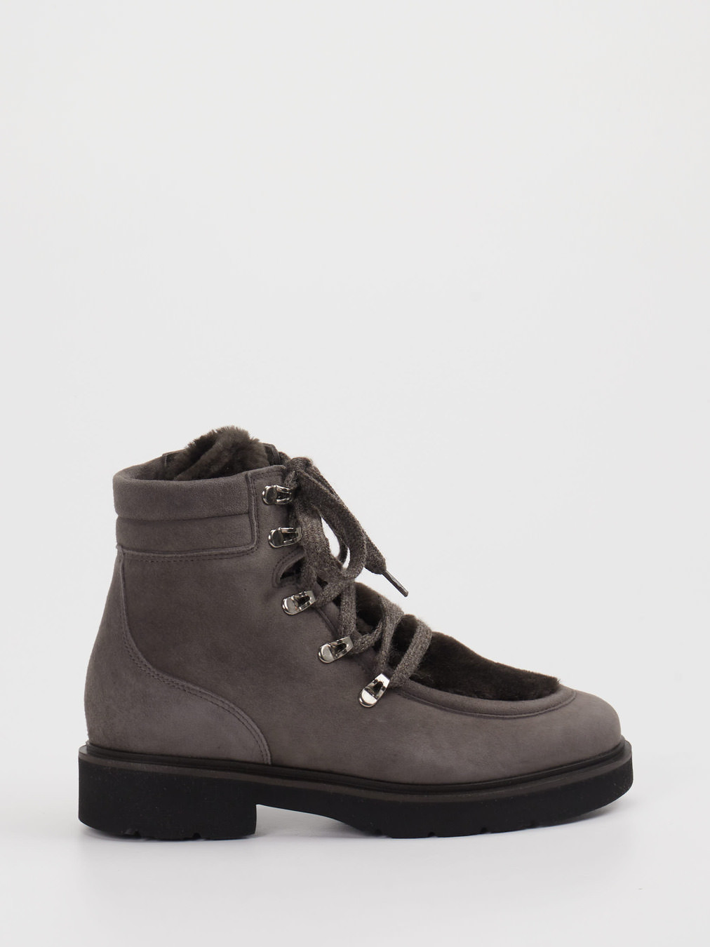 Schnürstiefelette grau 1803459001601