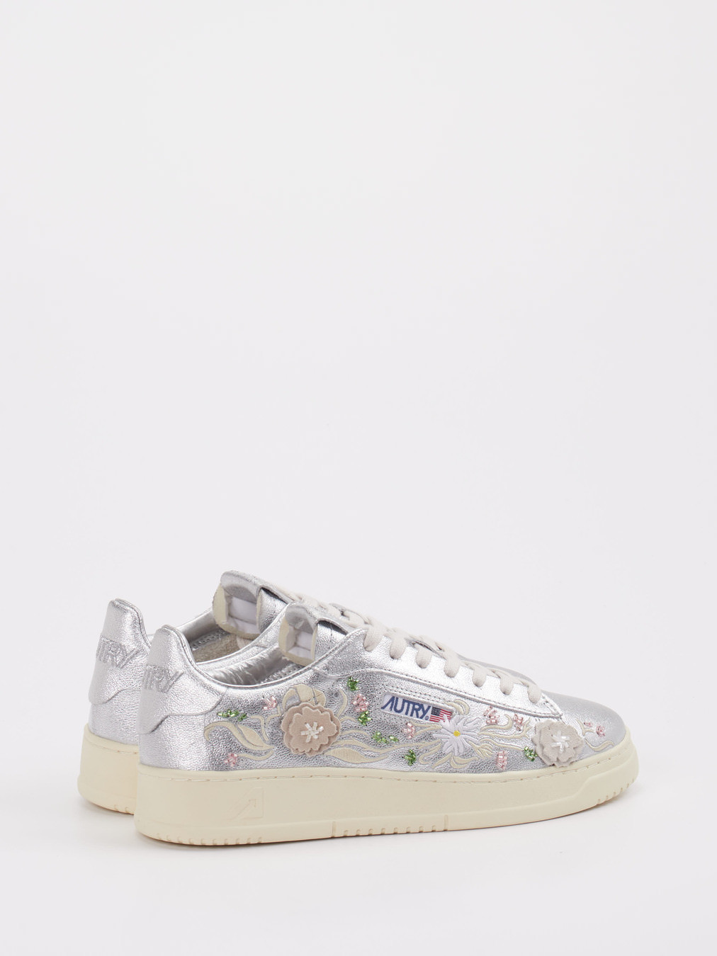 Sneaker Floral Dallas Low silber 1663449008603