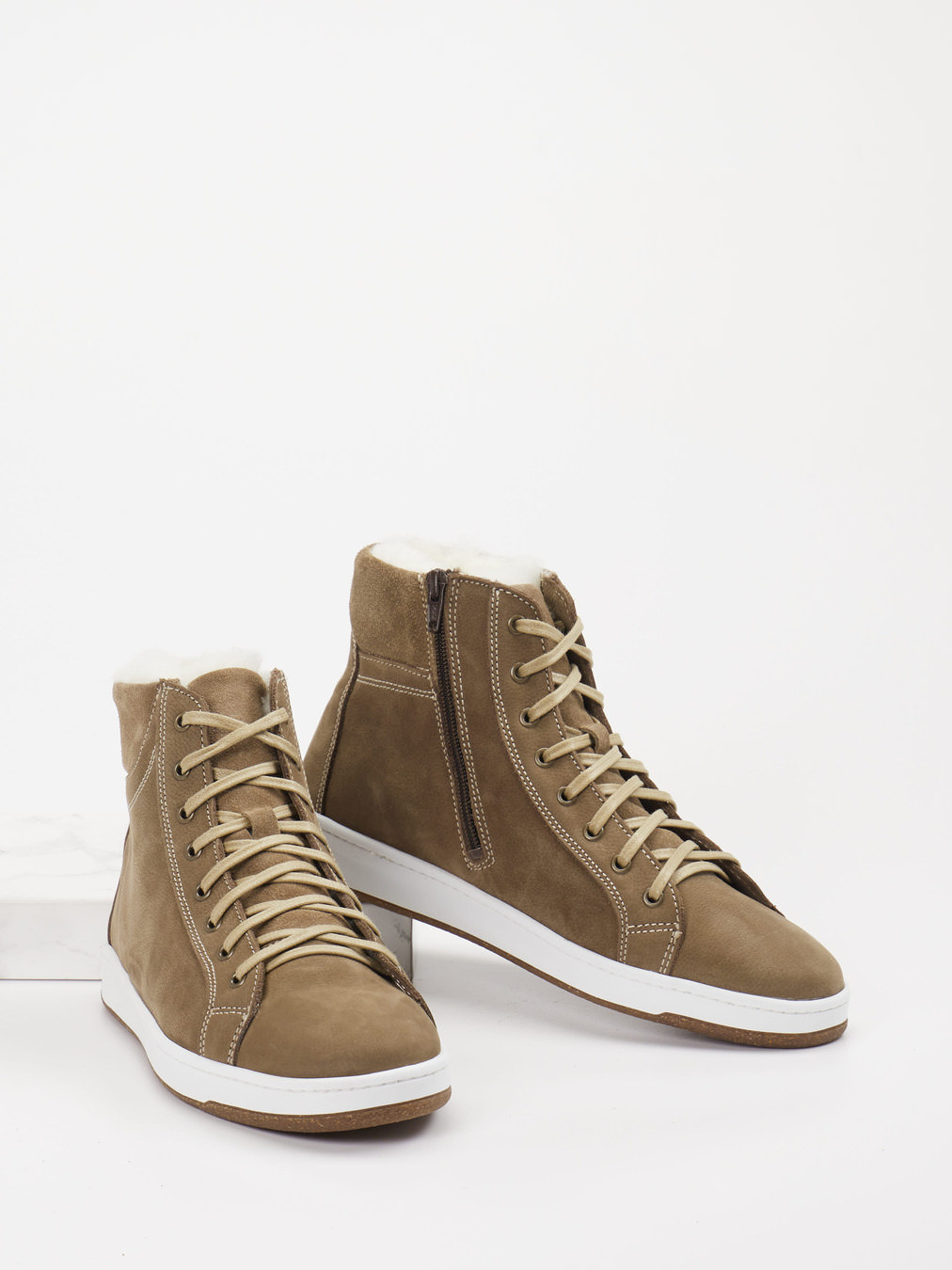 Fell Wintersneaker braun 4861249000704