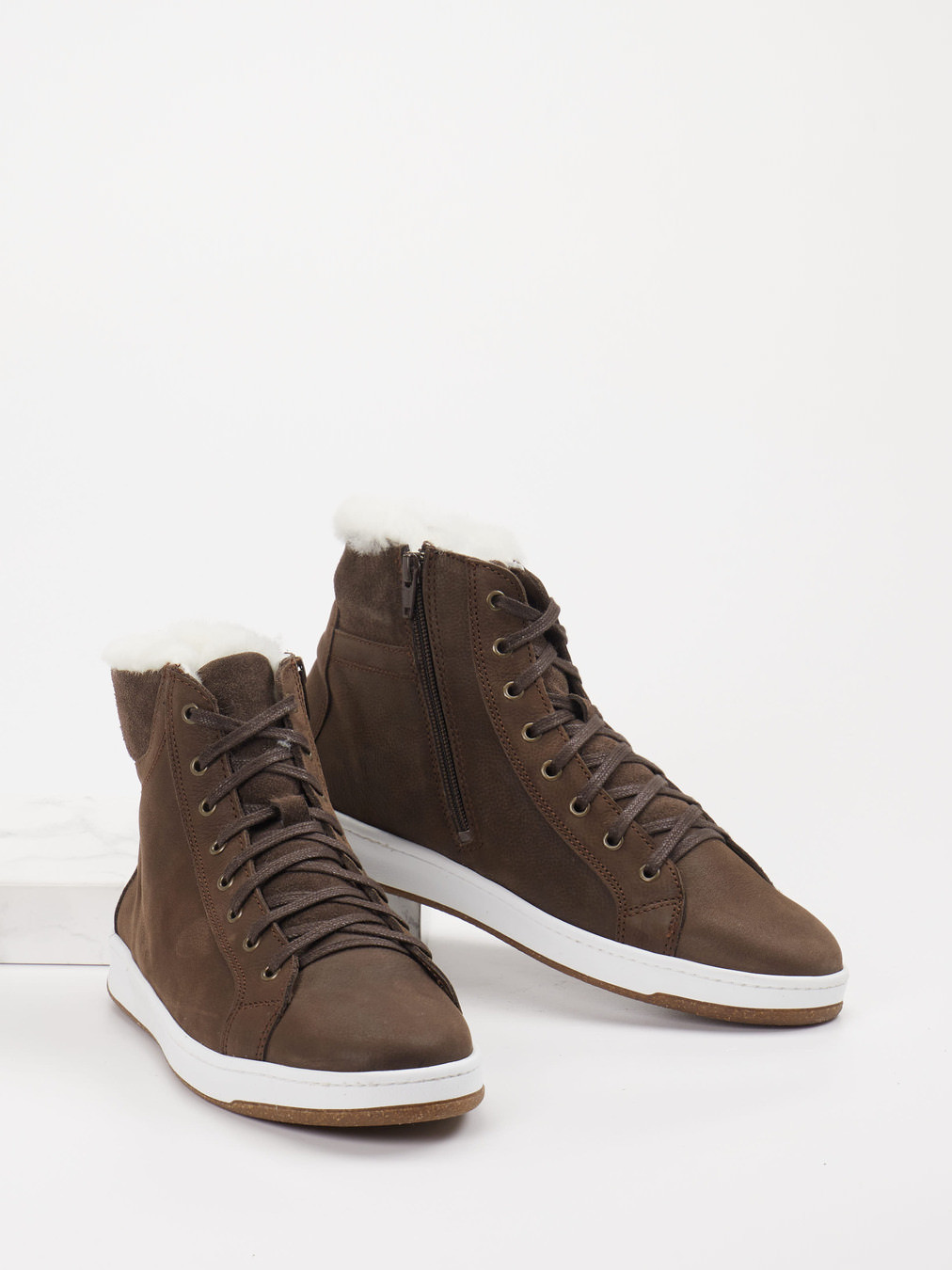 Fell Wintersneaker braun 4861209051404