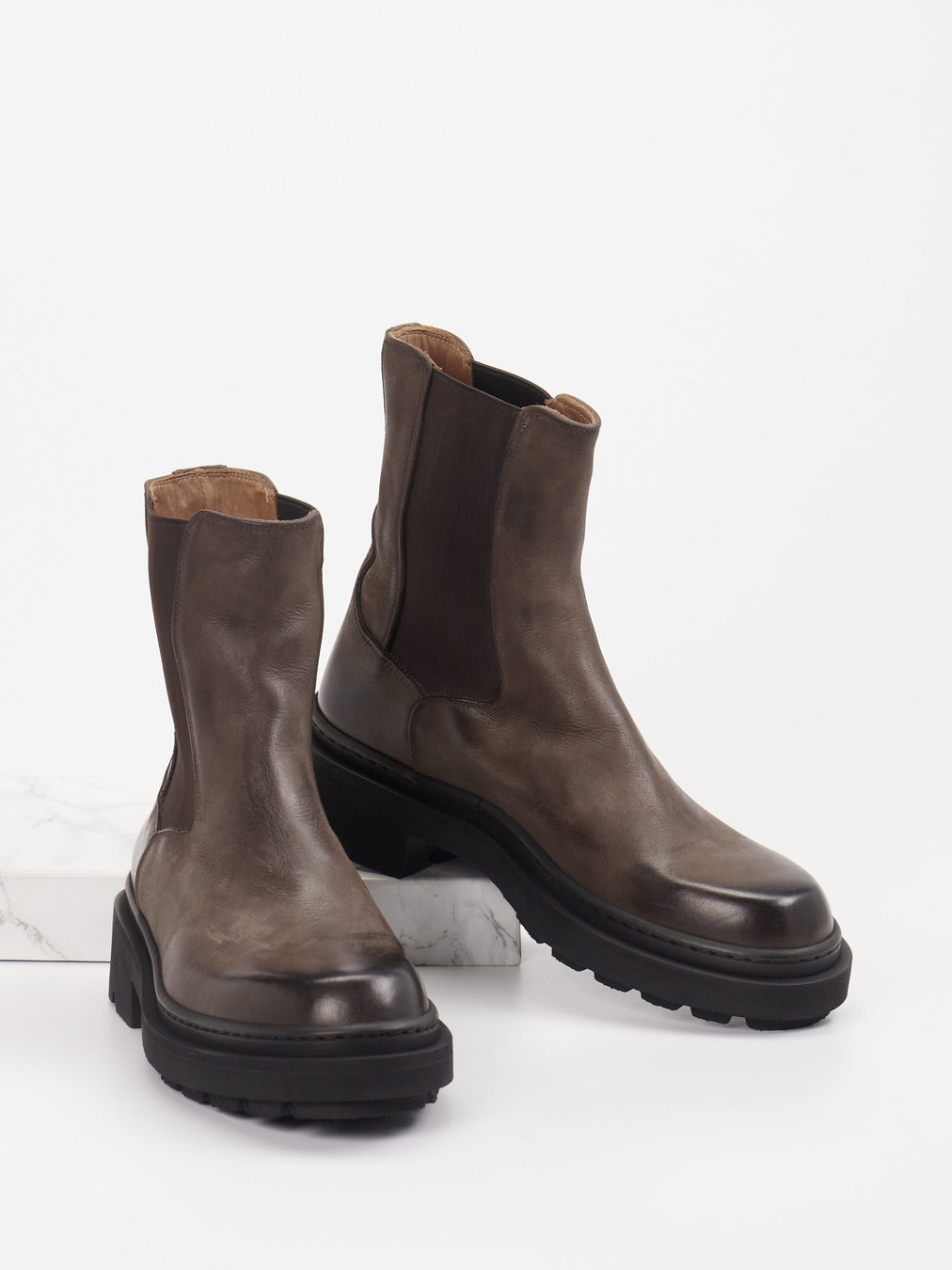 Stiefelette braun 1733209004404