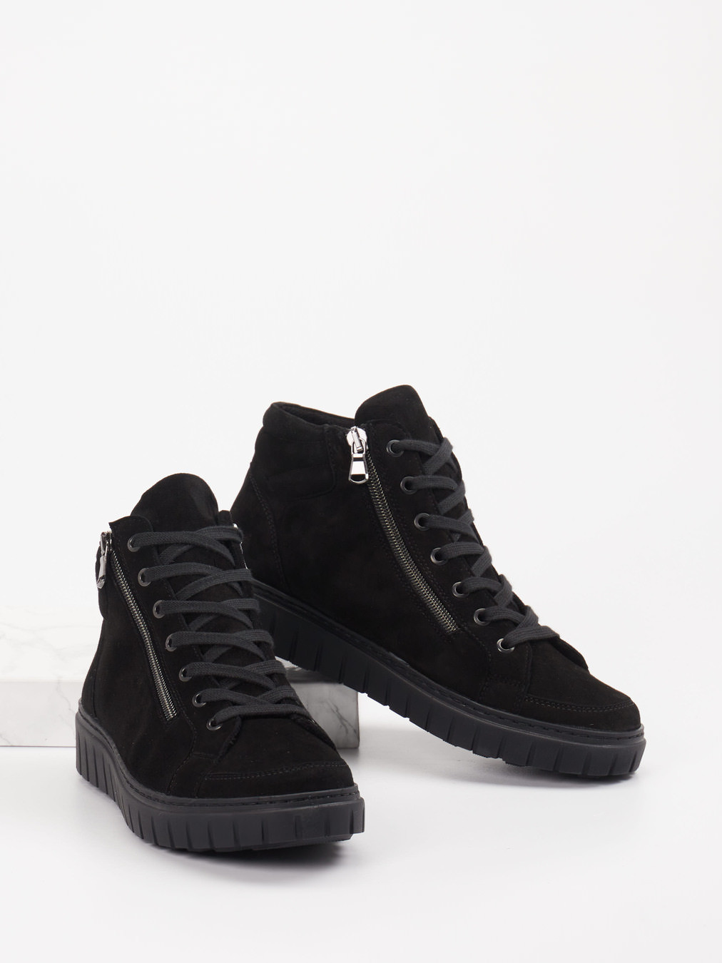 Schnürstiefelette schwarz 2751009040104