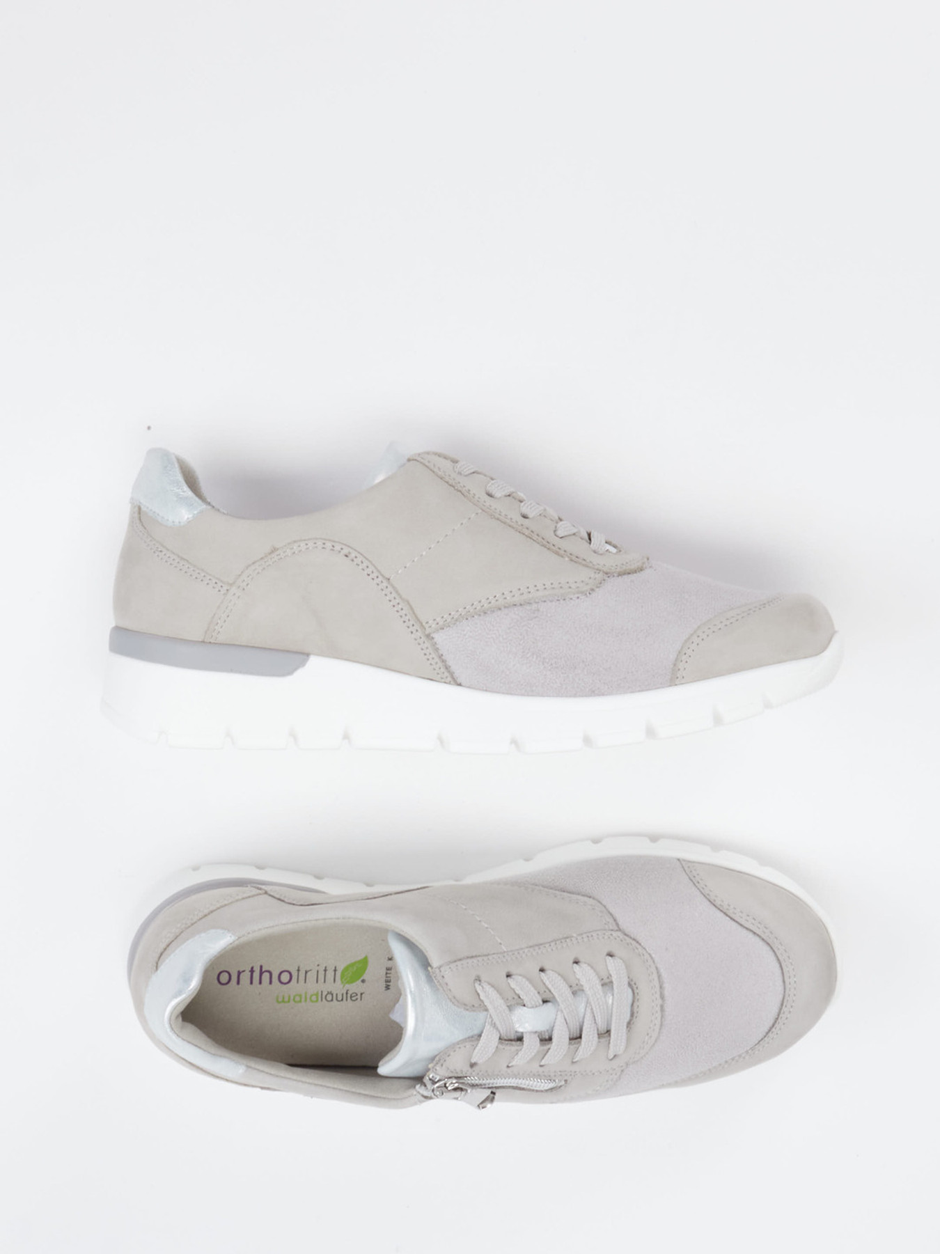 Schnürschuhe für Diabetiker silber 2691449000304