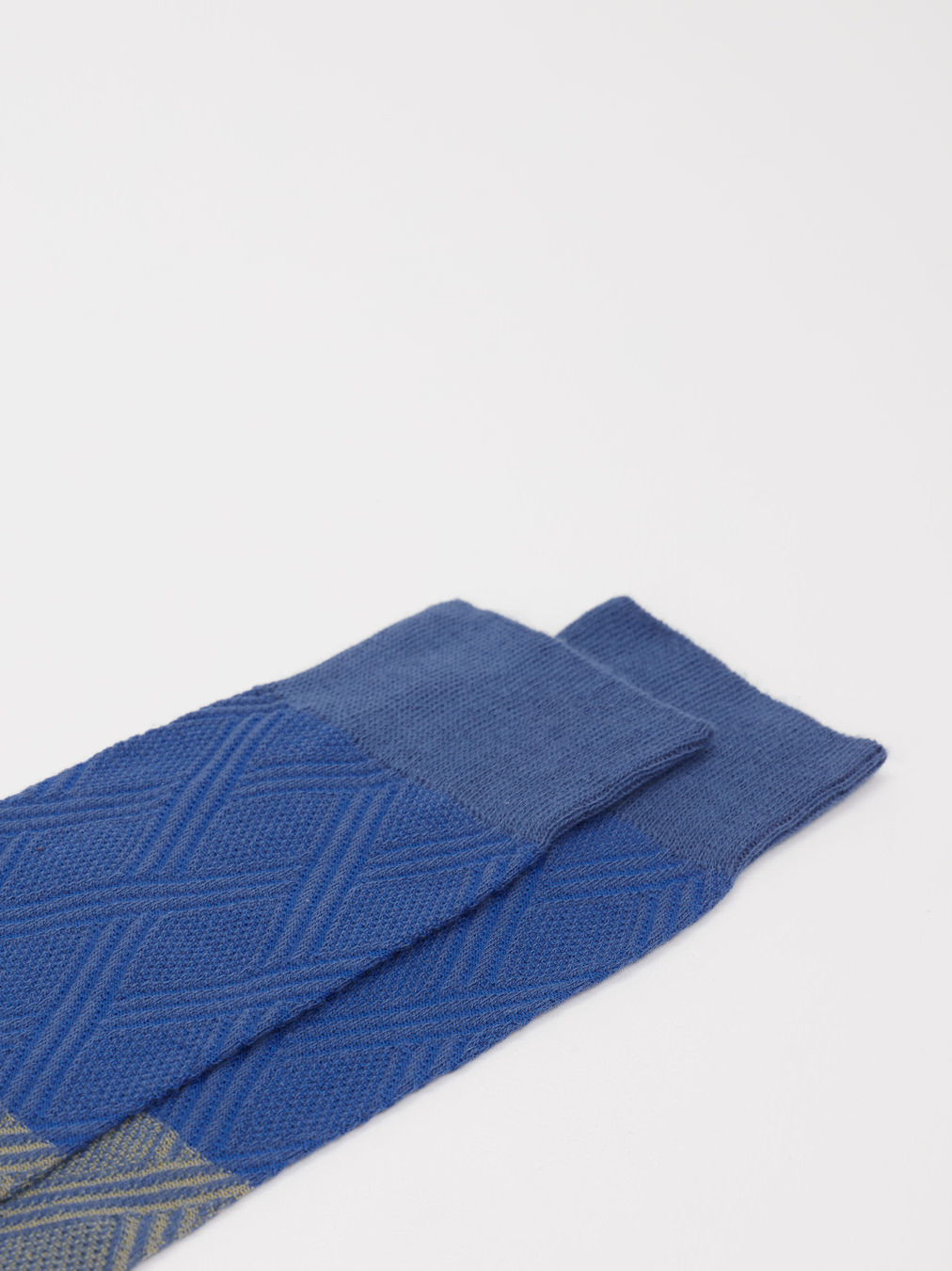 Socke gemustert blau 9491104001001