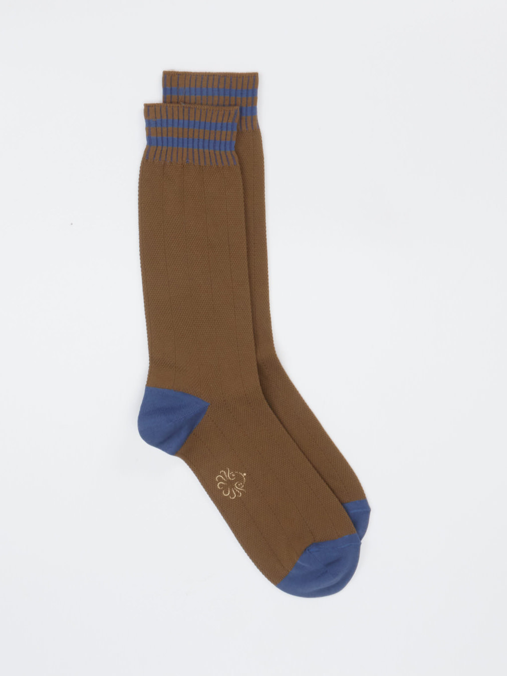 Socke gemustert blau 9491102000306