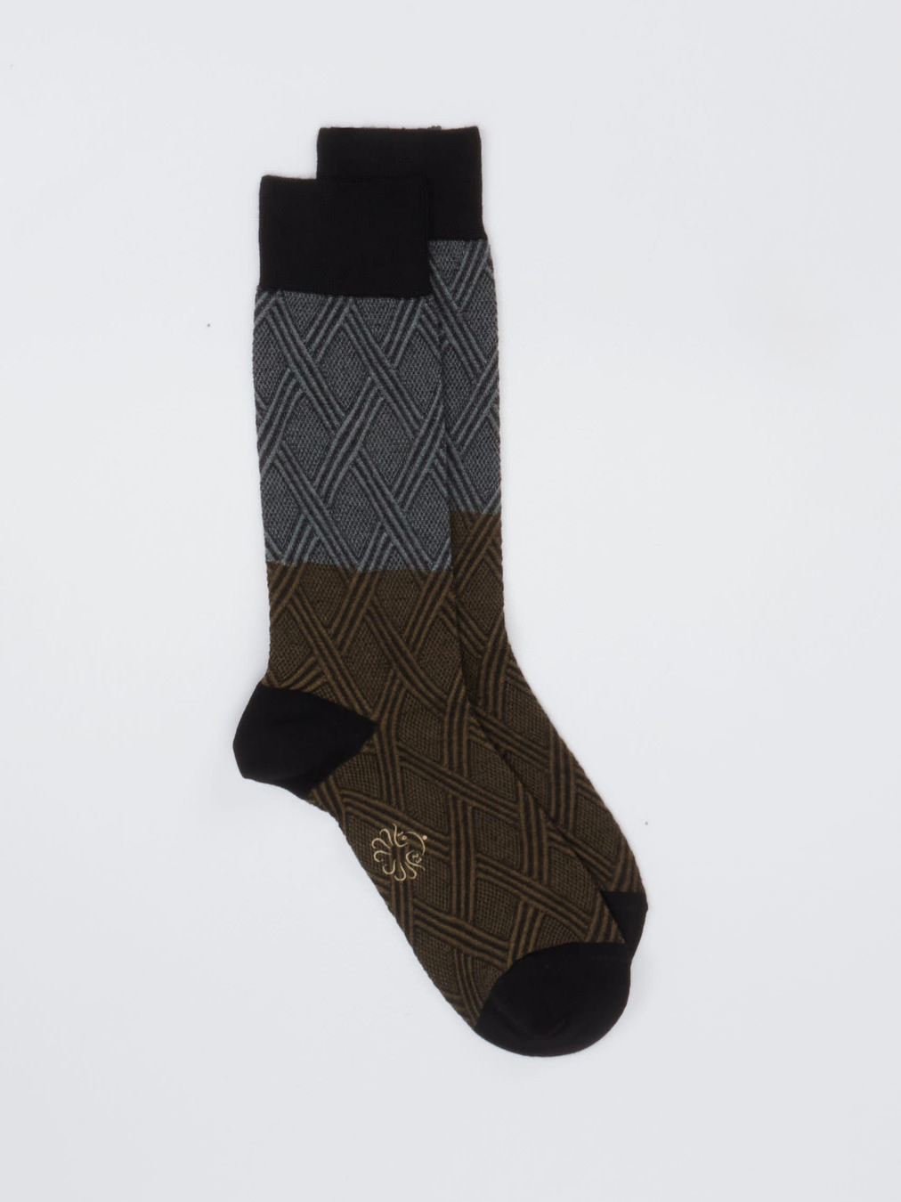 Socke gemustert grau 9491402000506