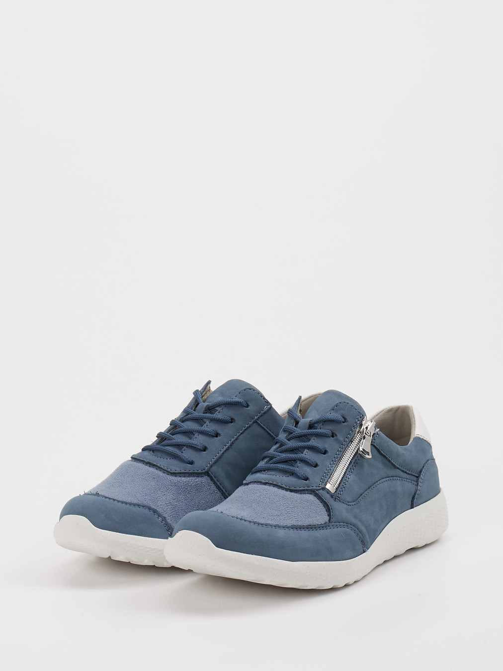 Schnürschuhe für Diabetiker blau 2691159000502