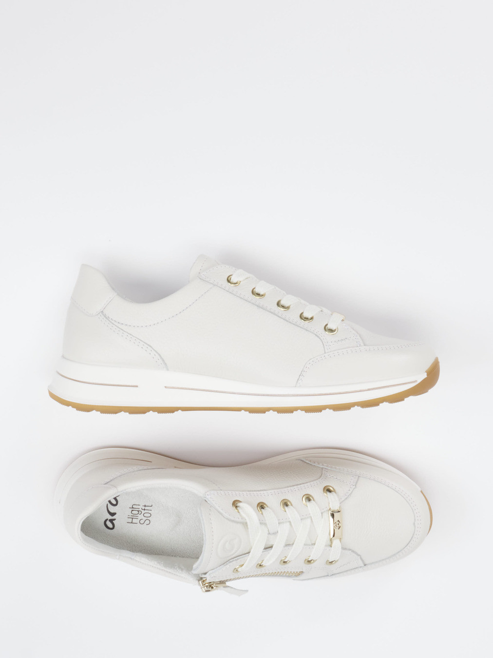 Schnürschuh beige 2651399002804