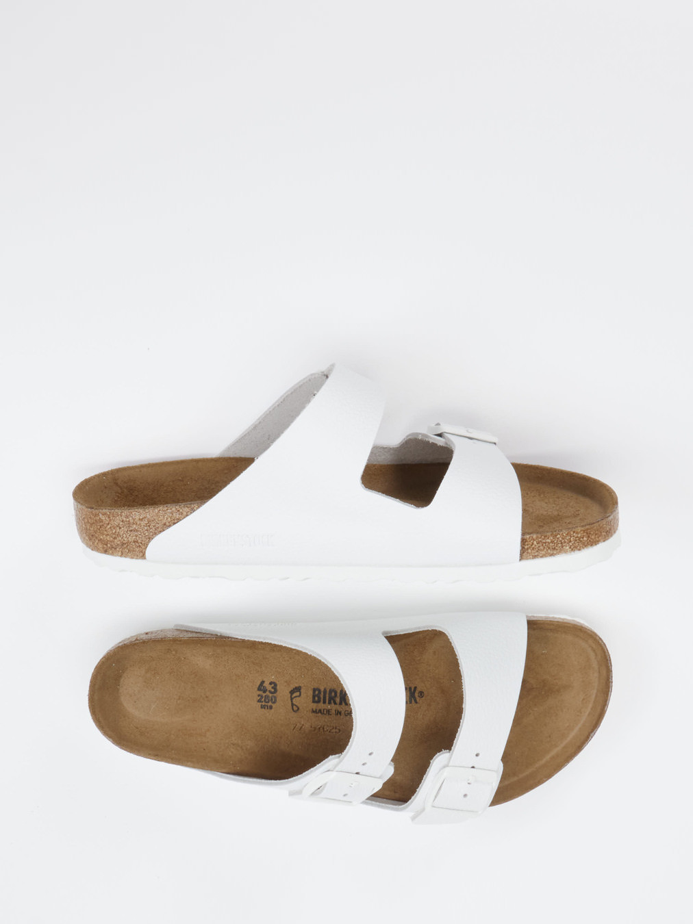 Pantolette Arizona weiß 4110799000404