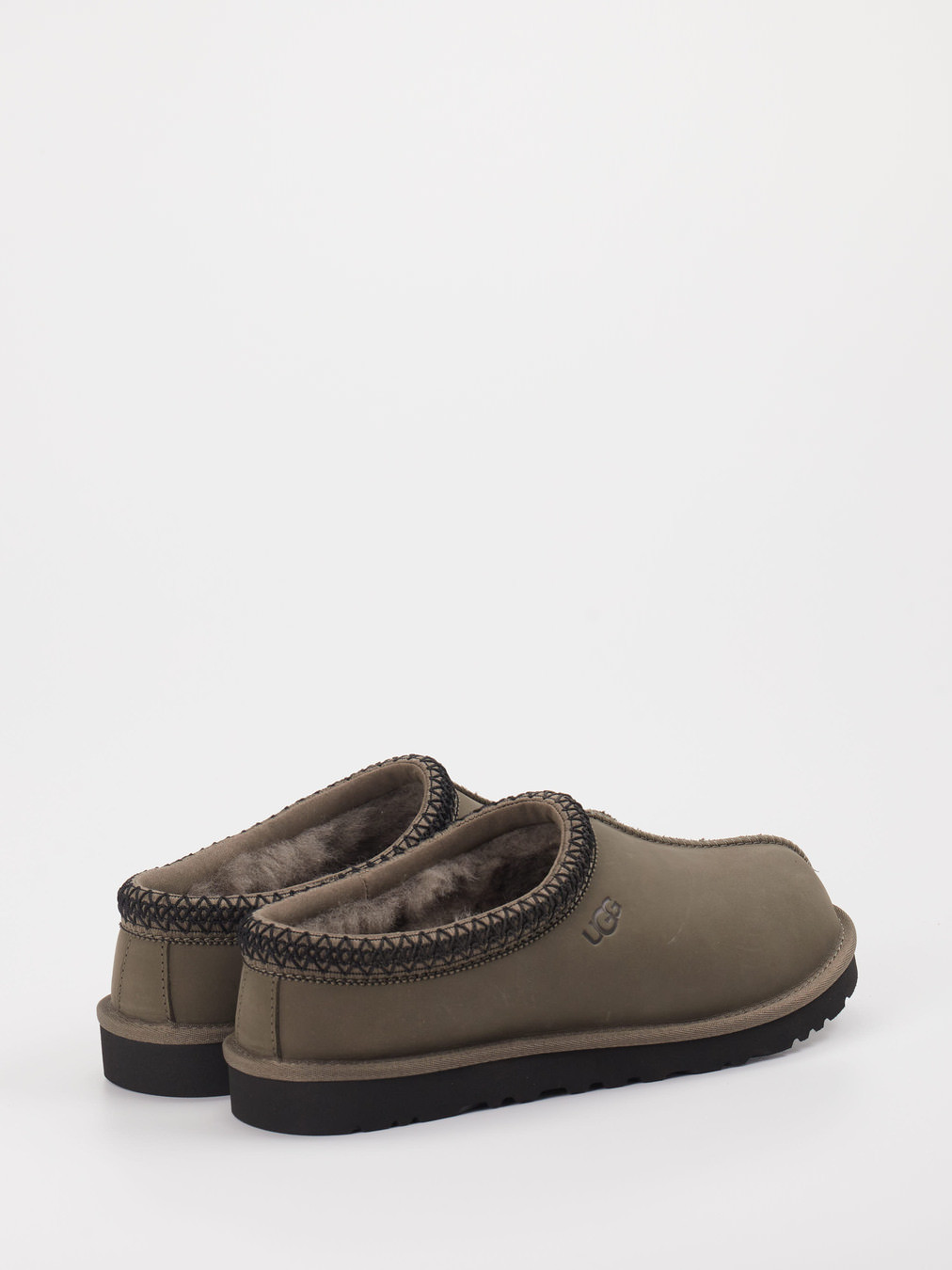 Slipper Tasman II Nubuck grün 4510629002503