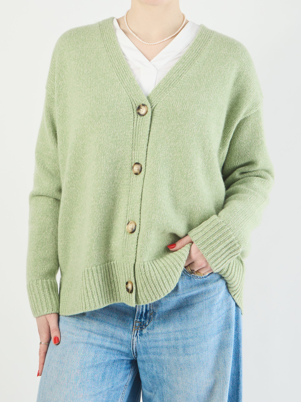 Cardigan & Strickjacke grün 9340619000106