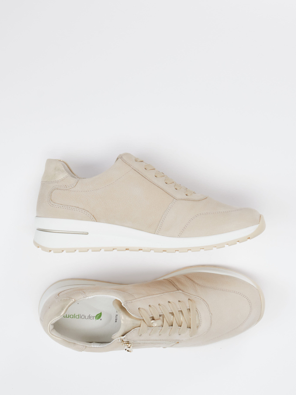 Schnürschuh beige 2651359003904