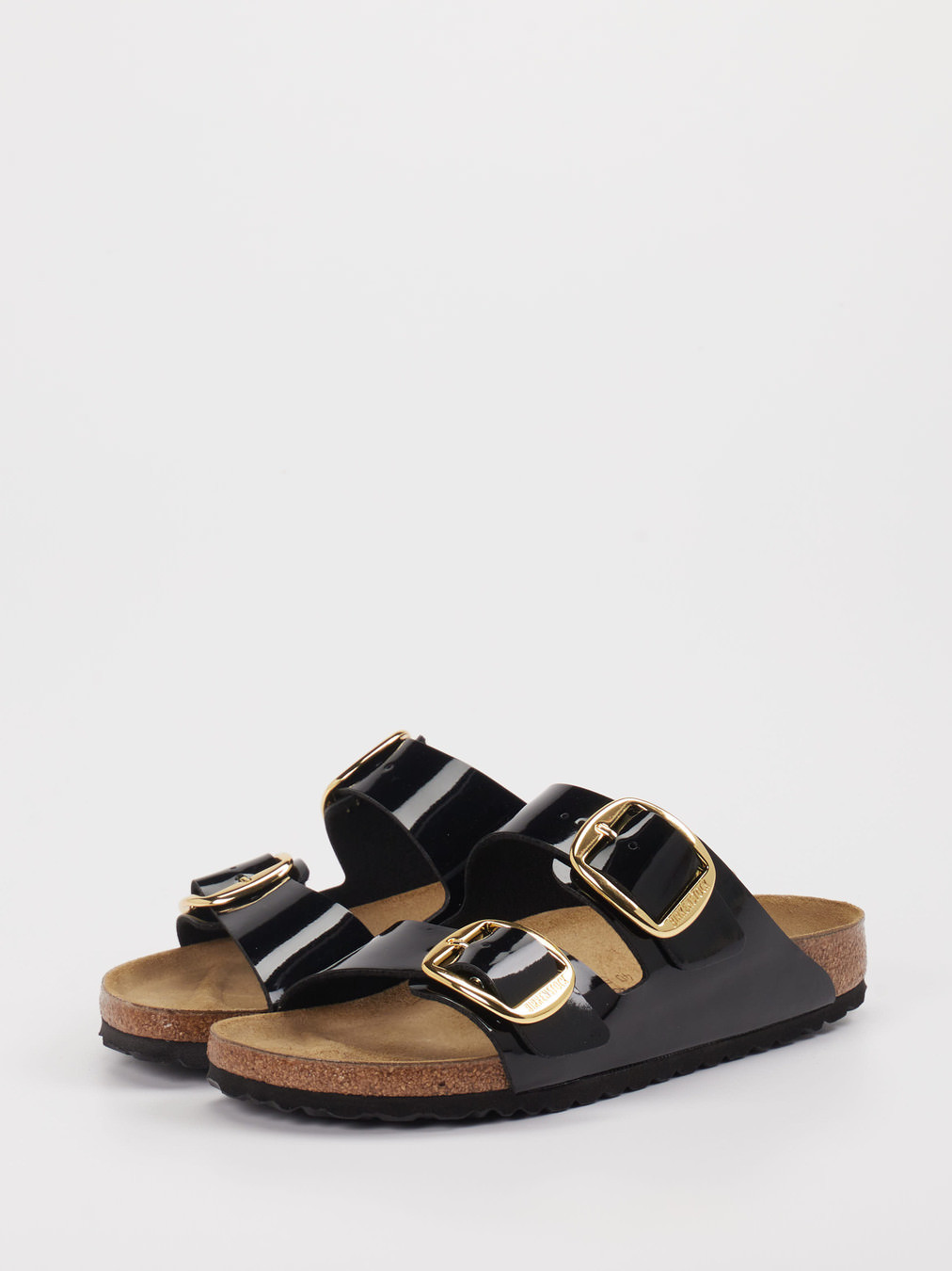 Pantolette Arizona Big Buckle schwarz 2110009005902